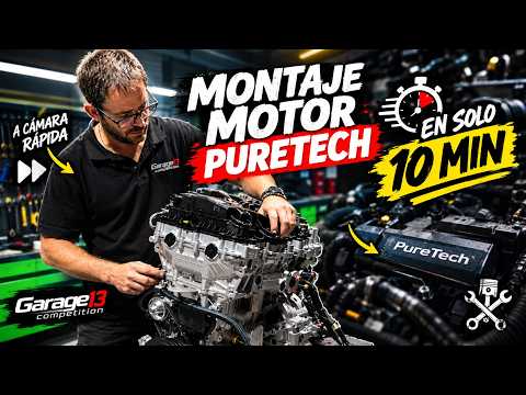 Montando un Motor PURETECH en Tiempo Récord ⏱️🔧