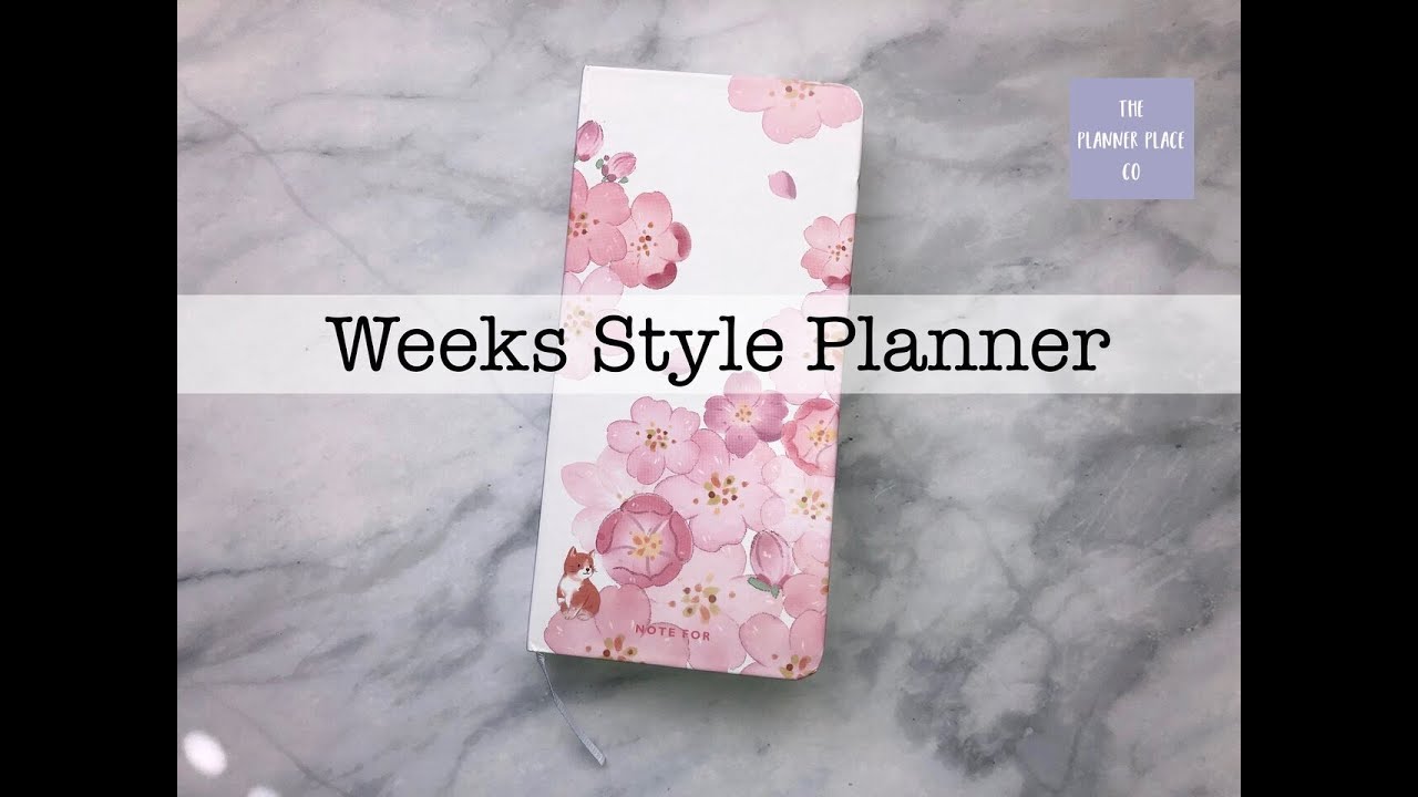 15-weeks-style-planner-flip-hobonichi-weeks-alternative-youtube