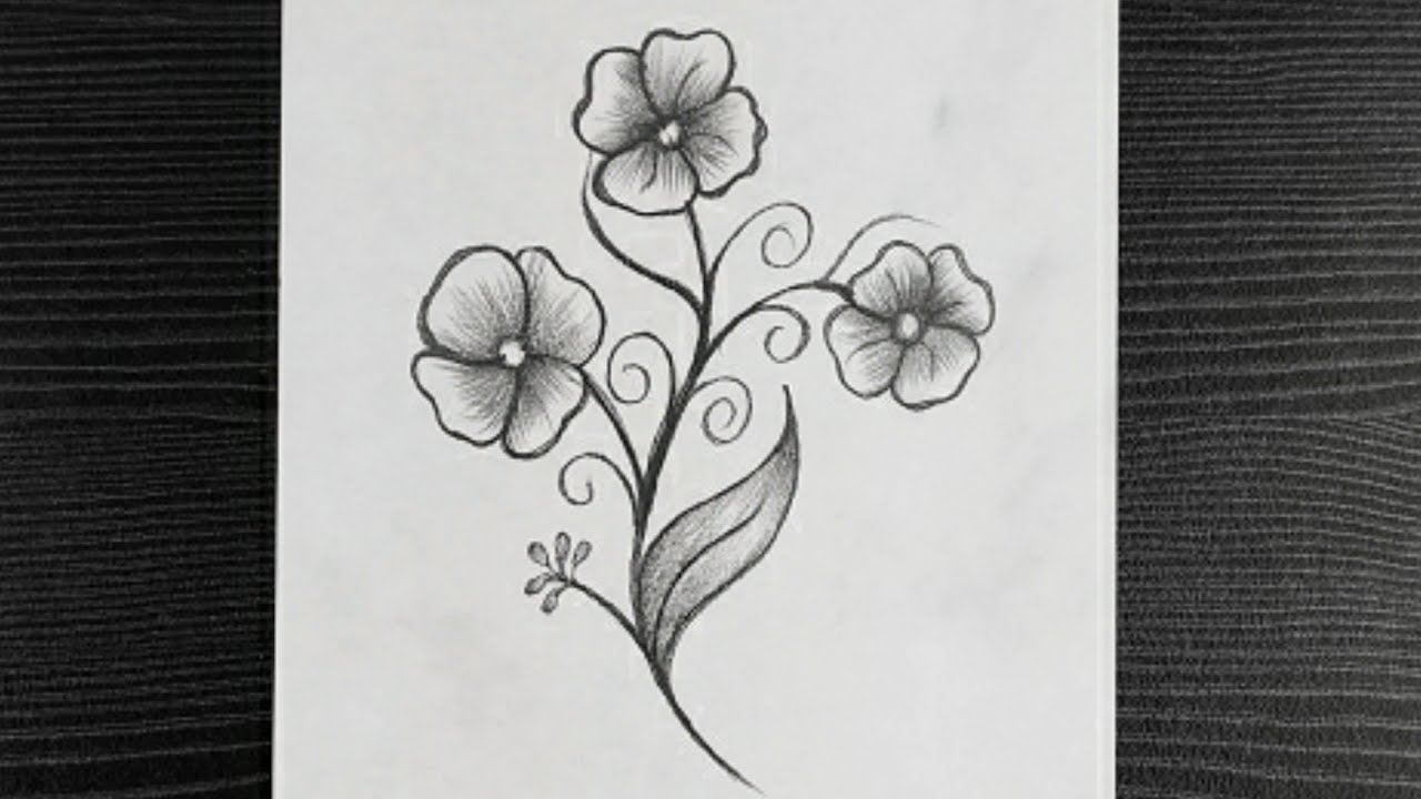 Tips for Drawing Simple Flowers Using MONO Drawing Pens - Tombow USA Blog