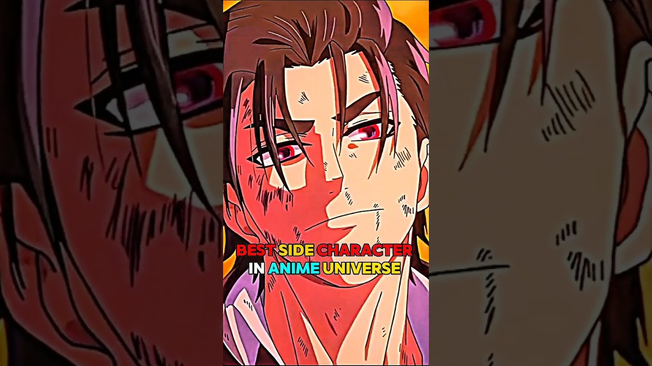 Best side character in anime universe ☠️🗿