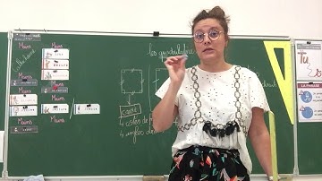 Décrire un carré, un rectangle et un triangle