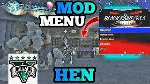 NUEVO | BLACK SAINT ModLoader v3.5 / GTA V PS3 CFW / HEN + Download