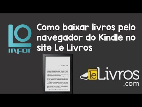 Como baixar livros pelo navegador do Kindle no site Le Livros