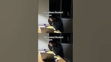 🎯 MOTIVATED STUDENTS need perfect conditions while DISCIPLINED STUDENTS show up anyway!