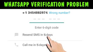 How can I bypass WhatsApp verification time? | Fix Whatsapp Verification Time problem 2024