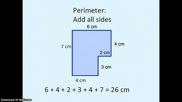 Area and Perimeter of Irregular Shapes