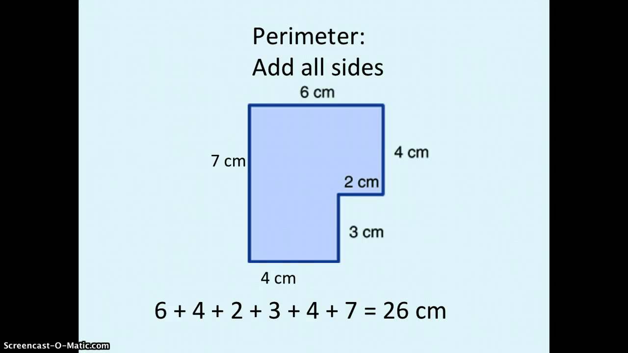 Area and Perimeter of Irregular Shapes