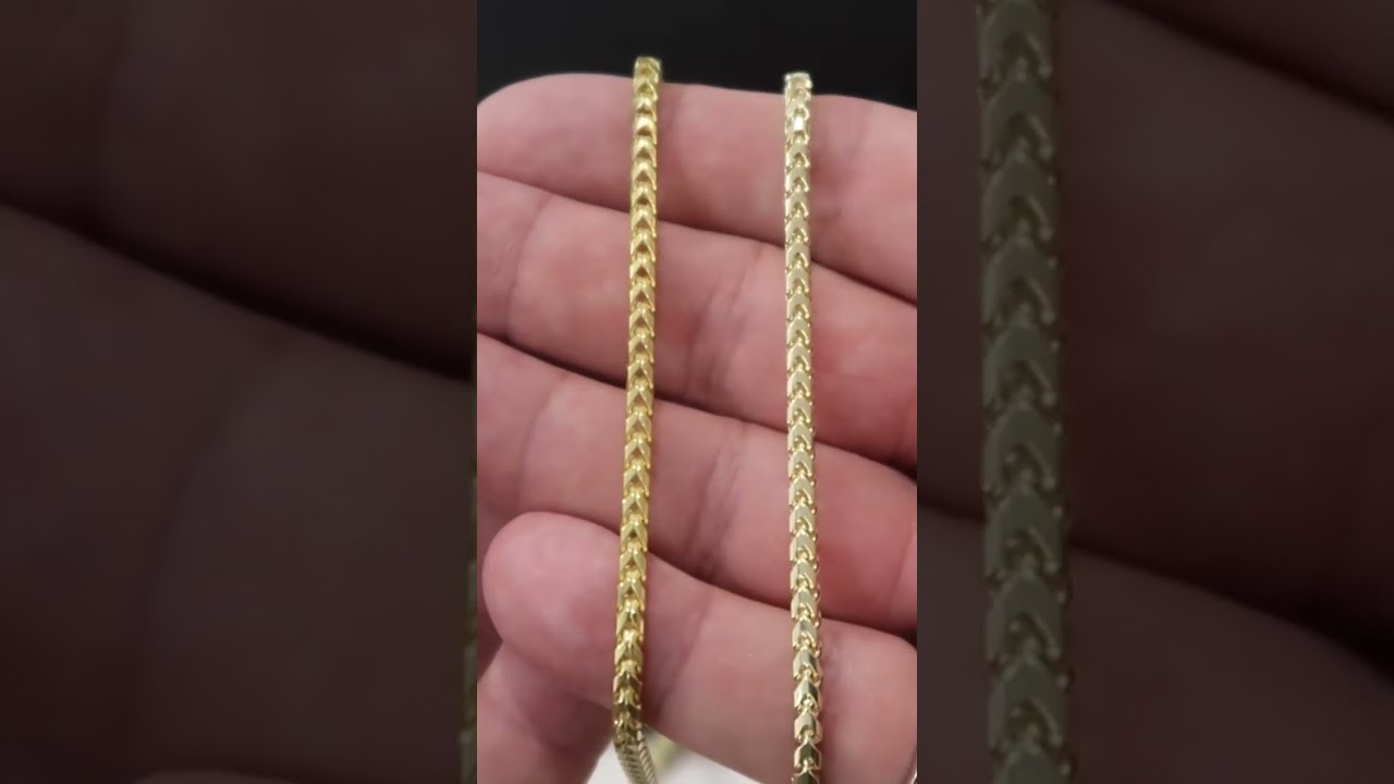 Can you spot the FAKE gold Chain?! Here's the real difference! #goldchain # gold #jacoje 