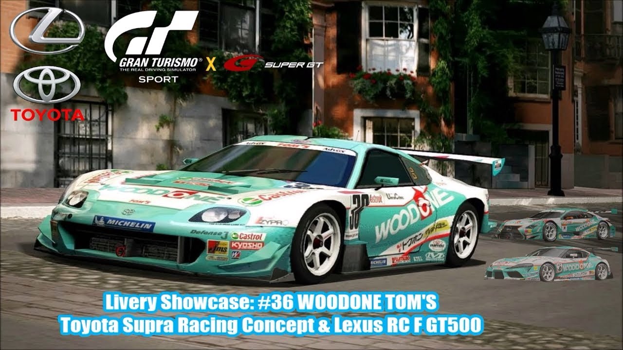 GT Sport - Livery Showcase: #36 WOODONE TOM'S | Toyota GR
