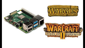 Some WARGUS testing on RPI4 (Warcraft II Open source implementation)