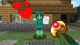 Minecraft Mark Friendly Zombie Gets Married To His Girlfriend Marie Zombie Love Minecraft Mods