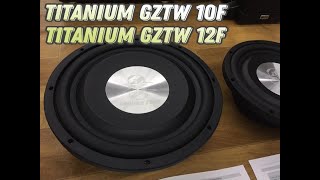 Сабвуферы Ground Zero Titanium