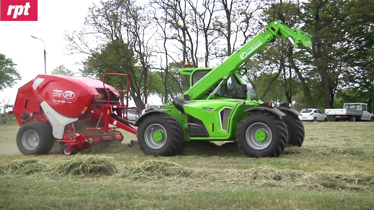 Merlo Multifarmer z maszynami na polu - więcej w miesięczniku RPT 7-8/2016