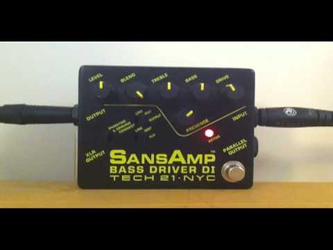 SansAmp Bass Driver Review - YouTube