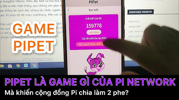 Pi network - Pipet là gì? Tại sao nhiều Pioneer nói Pipet là lừa đảo | PI NETWORK VN