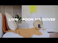 LIVING ROOM MAKEOVER // STUDIO APARTMENT ON A BUDGET