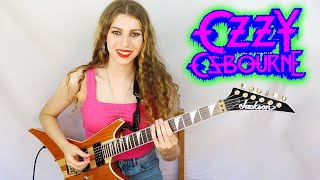 OZZY OSBOURNE - Diary of a Madman (SOLO guitar cover) | Sonia Anubis