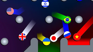 50 Countries Elimination Marble Race