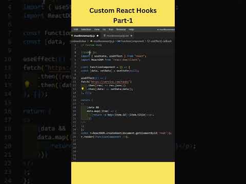 Must Know #react