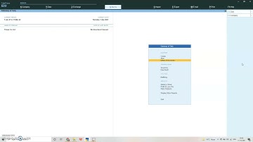 Chart of Accounts in tally prime