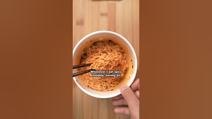 These Noodles Are SPICY
