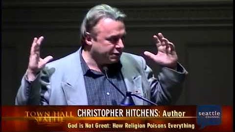 Christopher Hitchens -  [2007] - In Seattle discussing 