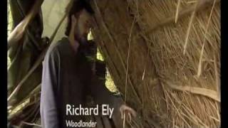 Richard Ely describes his woodland shelter.