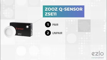 How to Pair a Zooz ZSE11 Q Sensor with Ezlo hubs