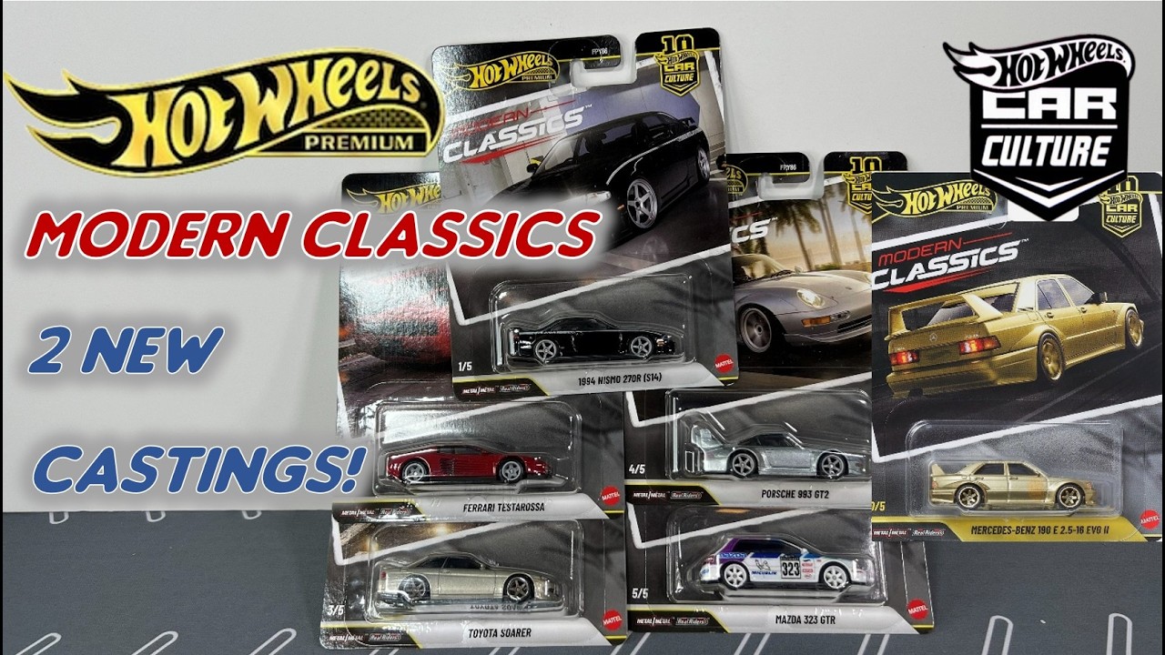 Hot Wheels 2026 Modern Classics Car Culture Mix S - Great Mix