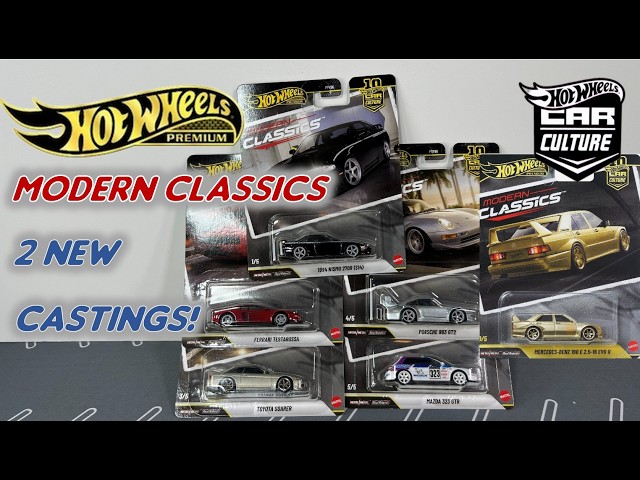 Hot Wheels 2026 Modern Classics Car Culture Mix S - Great Mix