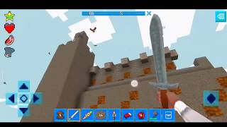 I found a castle in survival mode. Earth craft/ Realmcraft #gameplay screenshot 2