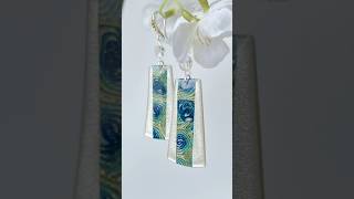Have you tried making Translucent Polymer Clay Canes?  Spiral Translucent Earrings