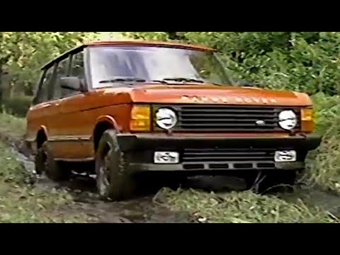 RANGE ROVER Off Road Driving 🇬🇧 The Rather Exceptional Way 1988/89