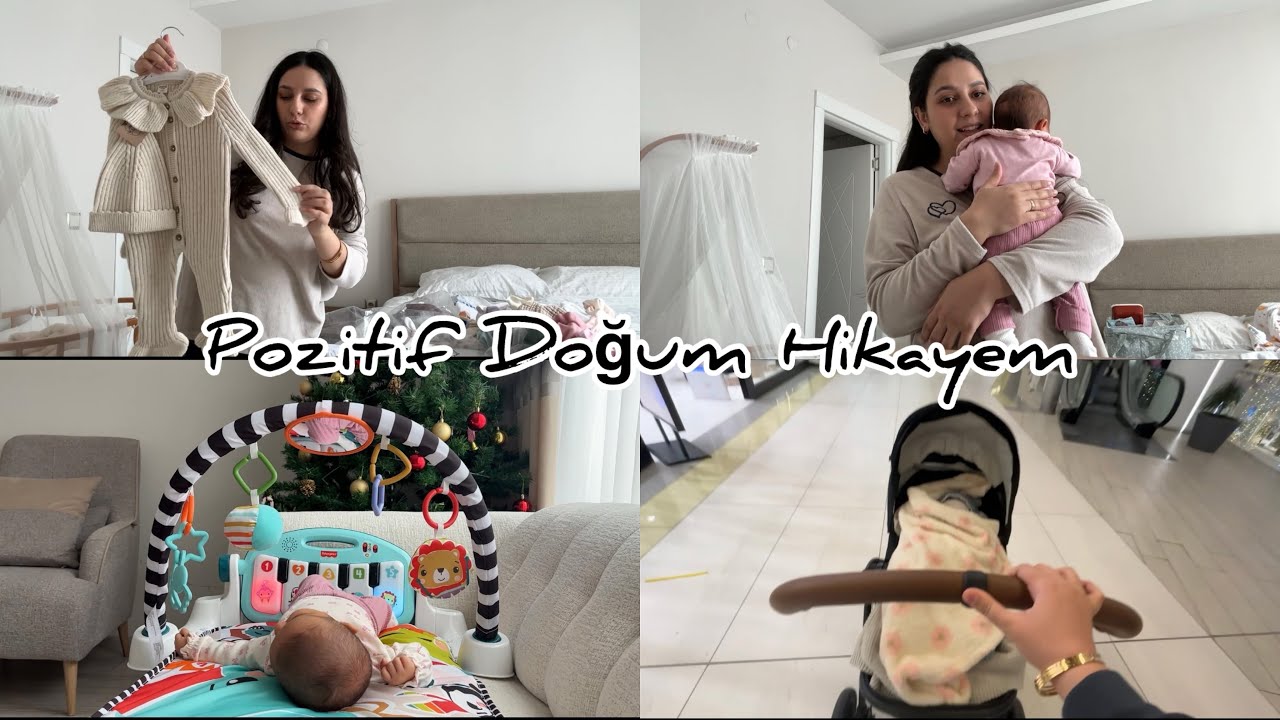 POZİTİF DOĞUM HİKAYEM🤍👼🏻 2 AY SONRA GERİ DÖNDÜM - YALANCI SU BÖREĞİ TARİFİ #doğum #bebek 