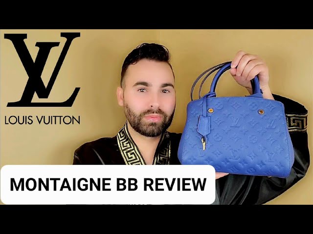 Louis Vuitton Empreinte Montaigne Bb Black