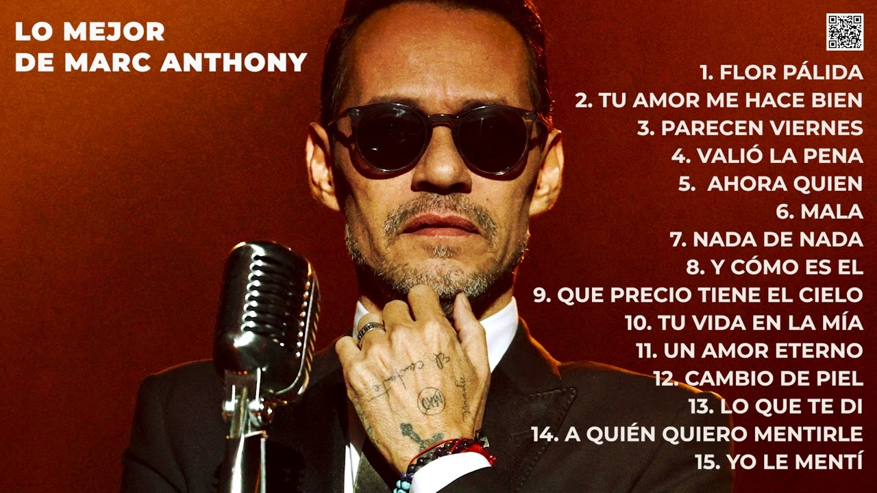 Marc Anthony Grandes Exitos Salsa Romántica (Artist Greatest Hits) 2023