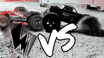 Arrma Outcast 6s EXB VS Traxxas Hoss! ⚡