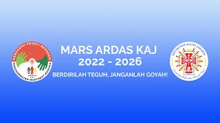 MARS ARDAS KAJ 2022 - 2026  Partitur Not Angka