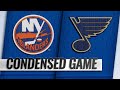 01/05/19 Condensed Game: Islanders @ Blues