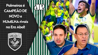 Thumbnail for "OLHA ISSO! É UMA HEGEMONIA ABSURDA! O Palmeiras FOI CAMPEÃO 10 VEZES com o Abel! Já os RIVAIS..."