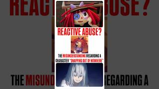 The misunderstanding about a character “snapping out of nowhere” | #theamazingdigitalcircus #anime
