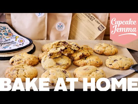 Bake at Home!  New York Style Chocolate Chip Cookies  Cupcake Jemma