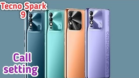 Call Setting In Tecno Spark 9, How To Call Setting In Tecno Spark 9, Smart Call Setting In