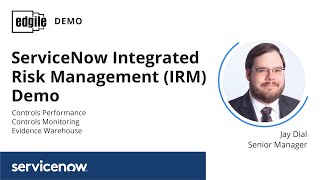 ServiceNow Integrated Risk Management IRM