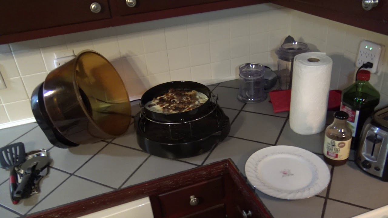 Breakfast Pizza NuWave Oven Recipe YouTube