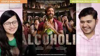 Couple Reaction on Alcoholia (Full Video) Vikram Vedha | Hrithik, Saif | Vishal-Sheykhar
