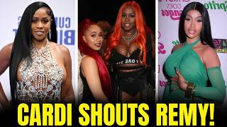 CARDI B SHOUTS OUT REMY MA LIVE AT CONCERT — FANS SURPRISED 😳🔥