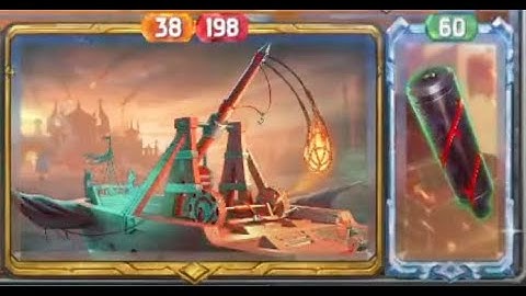 I was trying out the new Aquatic Trebuchet Build. Then I hit a TURBO Enchantment, it was insane.