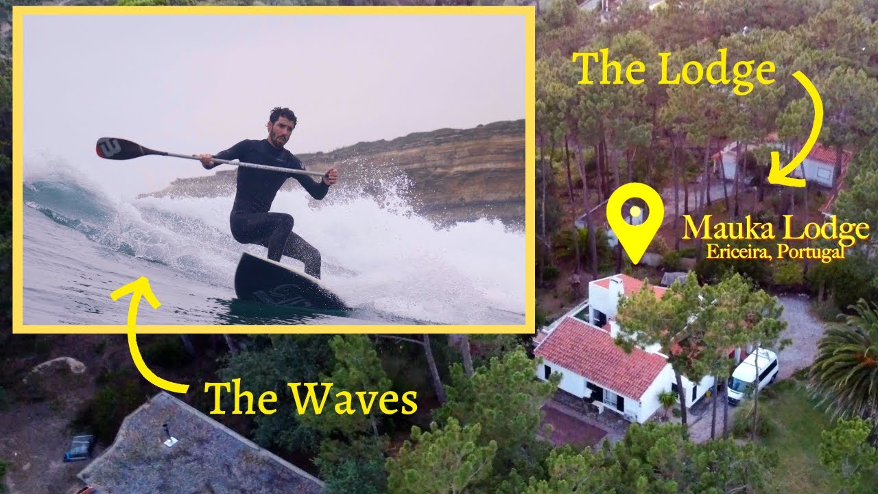 Tom SUP visits Mauka Lodge - Paddle Surf Retreat in Portugal