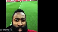 Paul Pogba meets with James Harden at Old Trafford | Manchester United Post Game